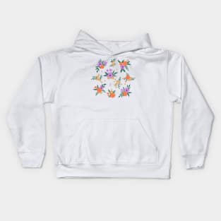 Floral bouquet - Cream Kids Hoodie